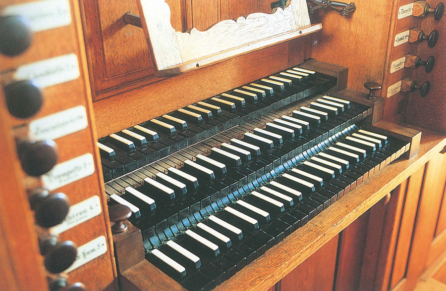 Les claviers après restauration